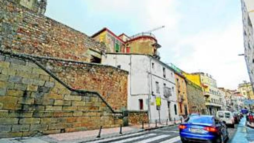 El Ayuntamiento de Plasencia no permitirá ampliar las casas de la muralla