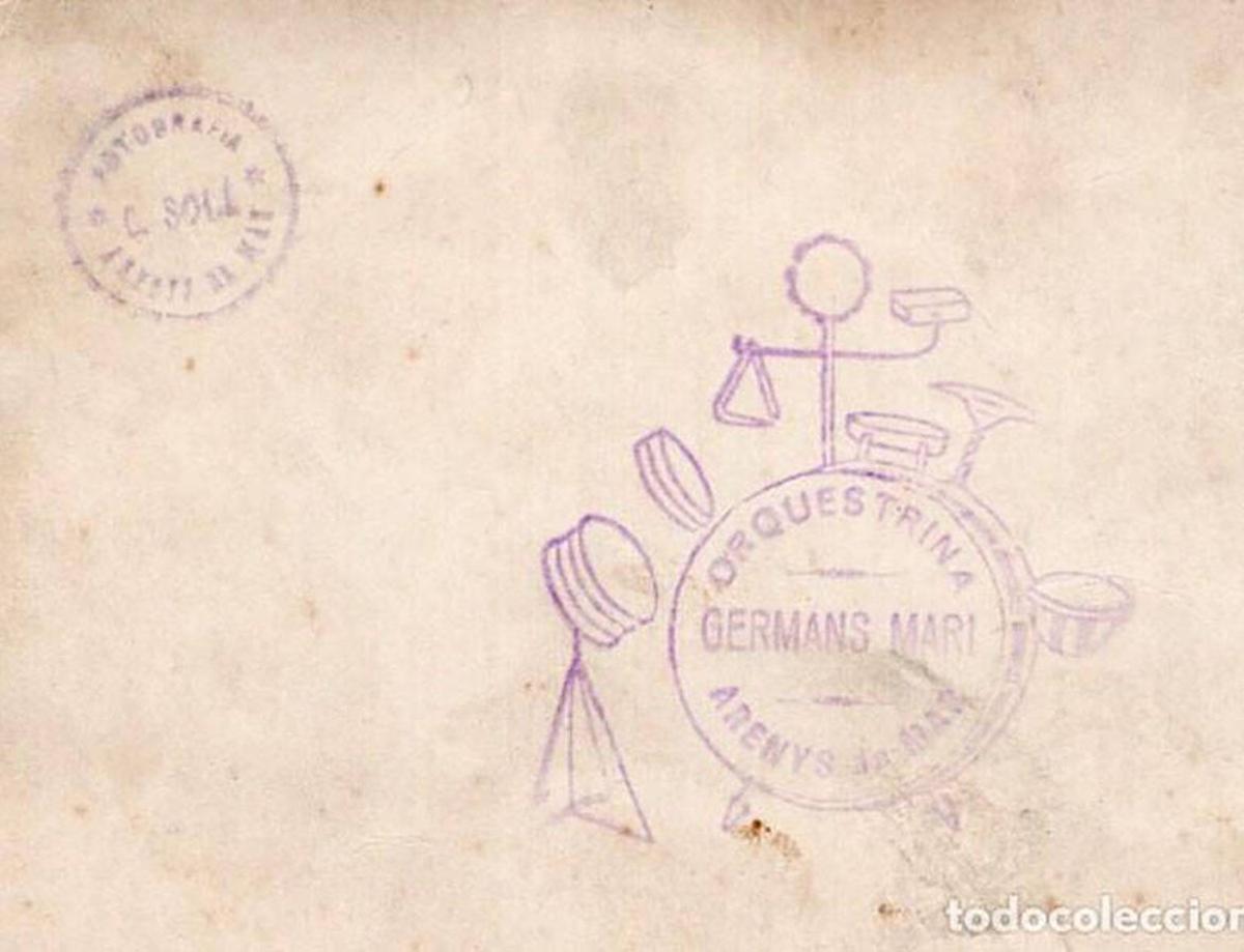 Segell Orquestrina Germans Marí.