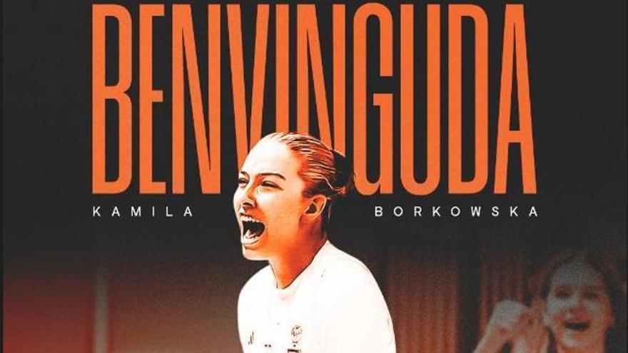 Kamila Borkowska, el último gran fichaje del Valencia Basket