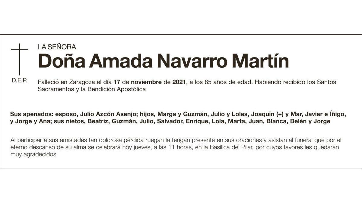 Amada Navarro Martín