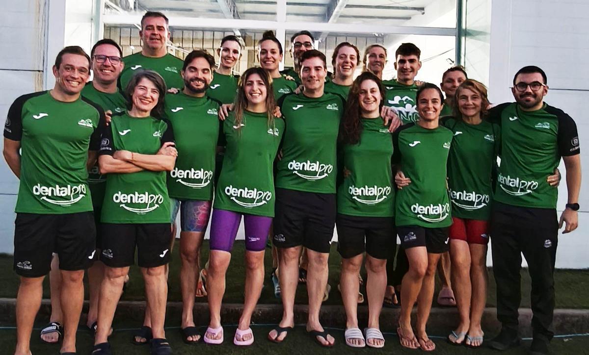 Nadadores del club Natación Córdoba.