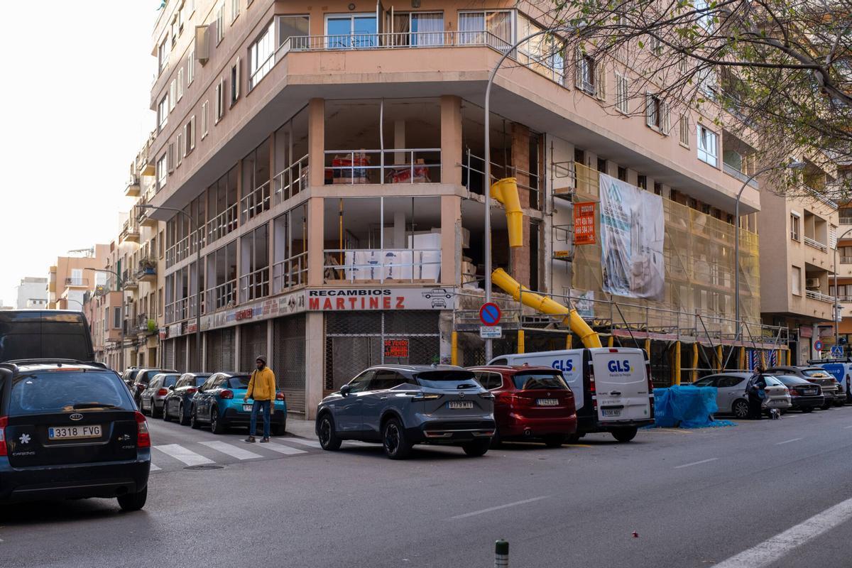 La antigua tienda de Recambios Martínez se convierte en una promoción de pisos VPL