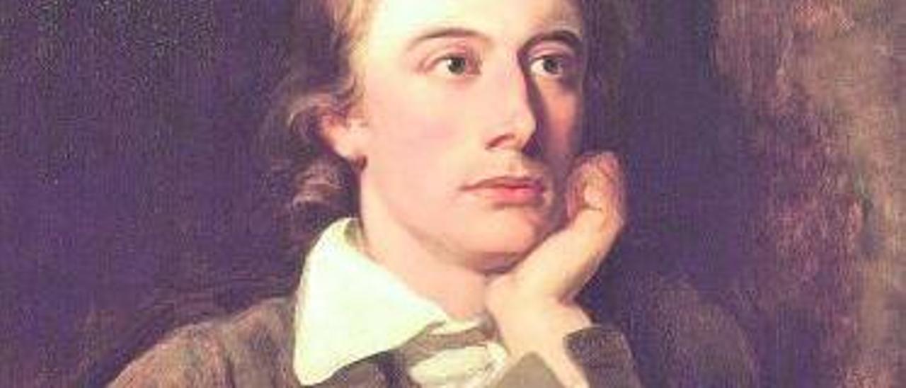 John Keats retratat per William Hilton.