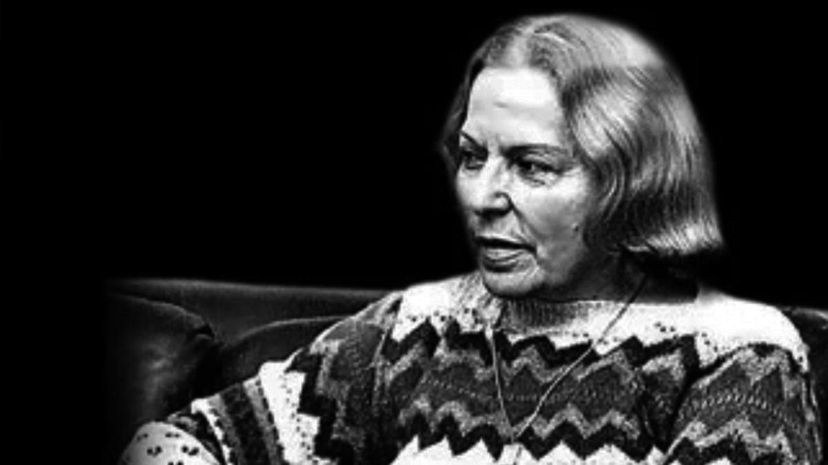 Libertad Demitrópulos, autora de 'Río de las congojas'.