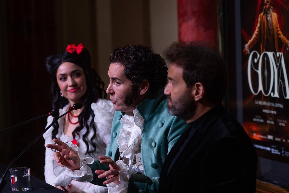 Érika Bleda, Javier Godino y Maximiliano Martínez.