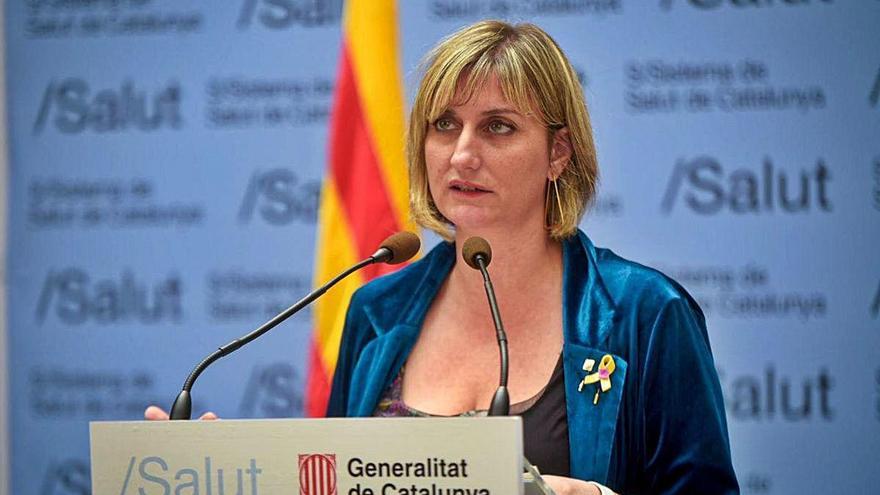 La consellera de Salut, Alba Vergés, va signar dijous el tancament dels prostíbuls