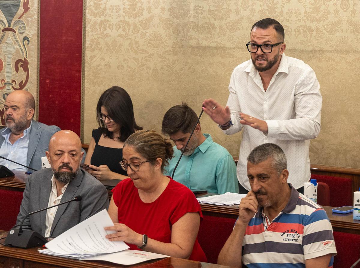 Las imágenes del Pleno Extraordinario del Ayuntamiento de Alicante