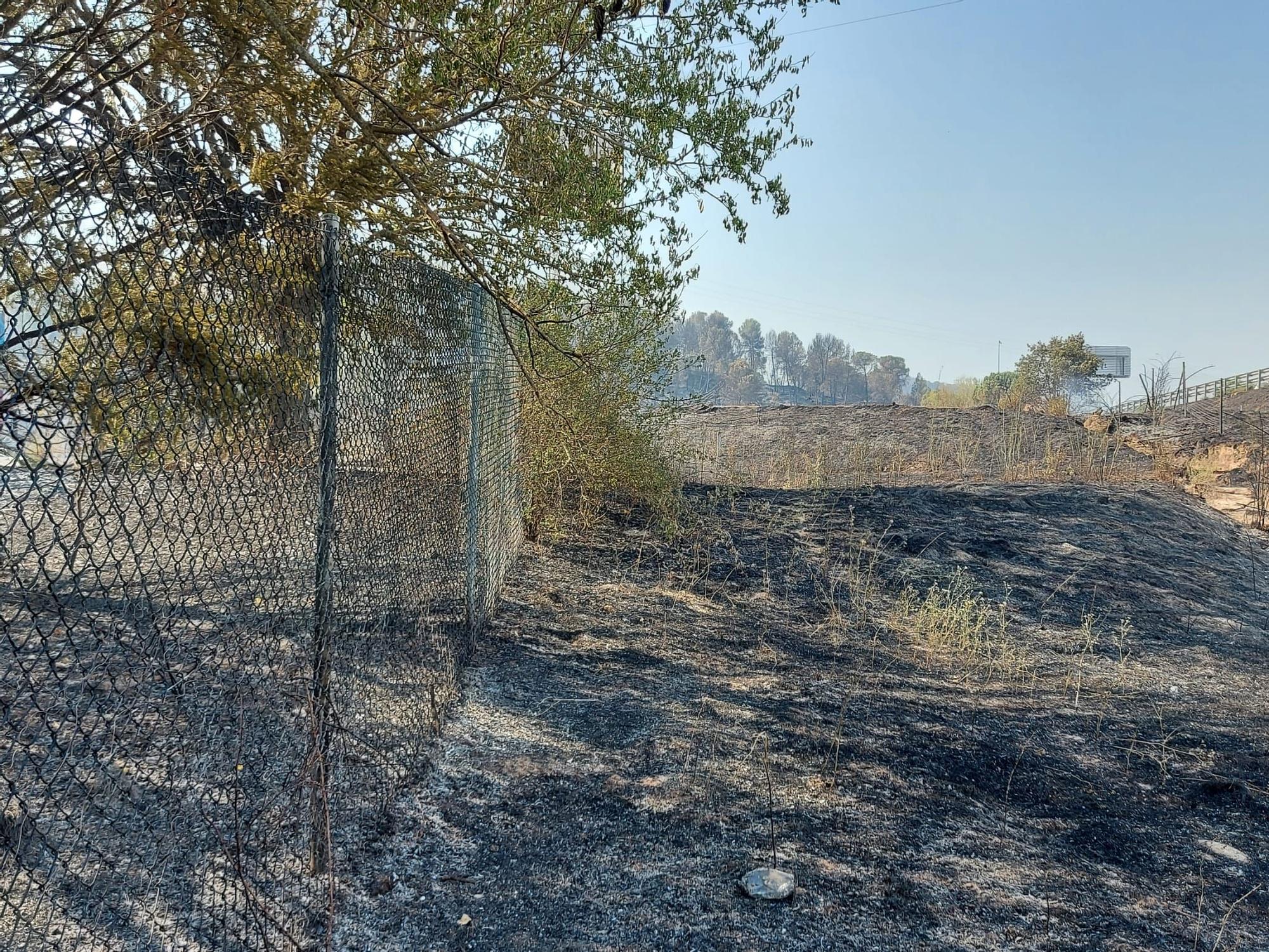 El foc a tocar de l'hotel Alfa