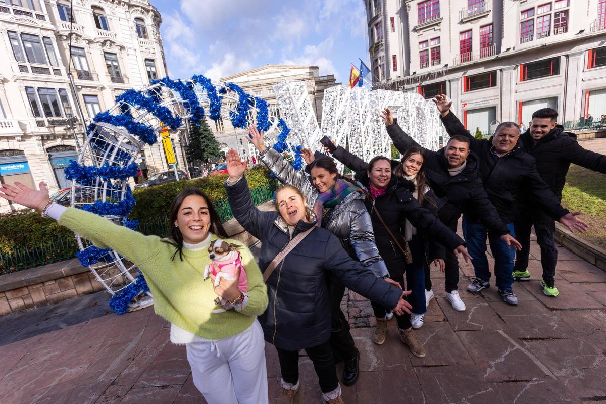 Turistas en Oviedo