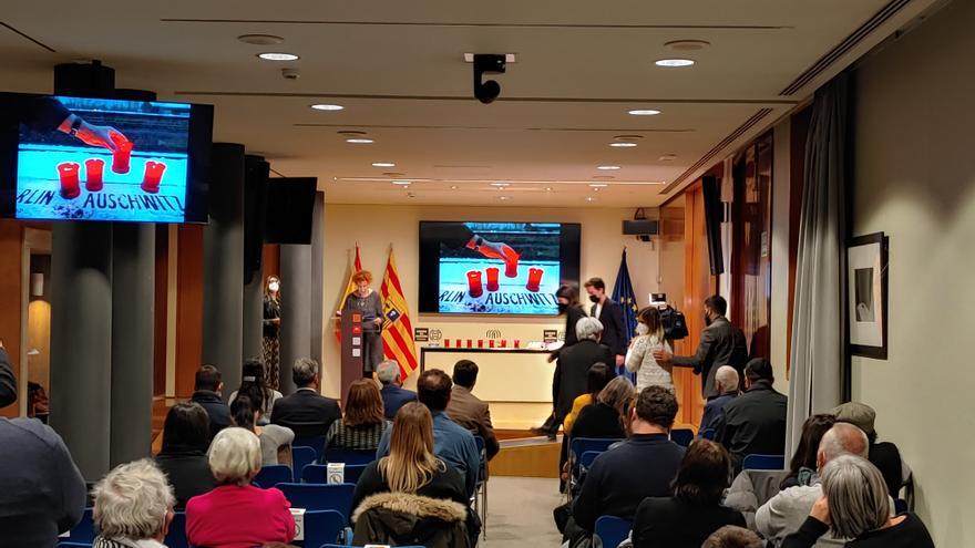 Emotivo homenaje de las Cortes de Aragón a los judíos exterminados en el Holocausto