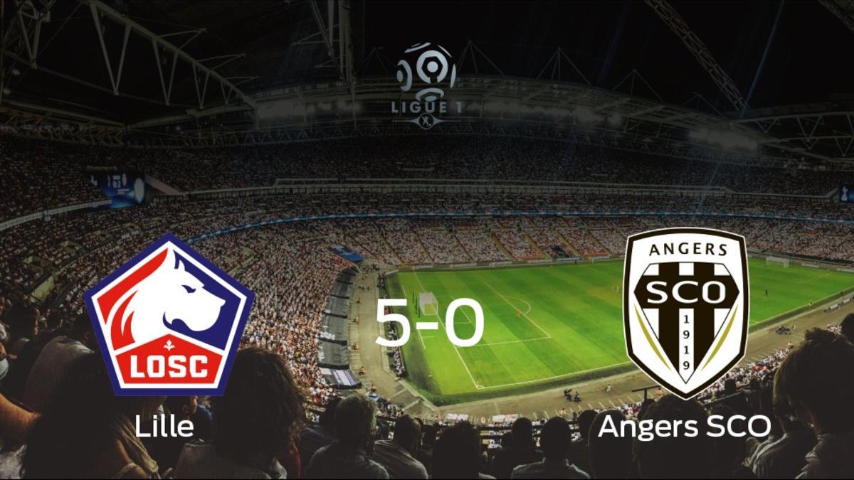El Lille vence al Angers SCO (5-0)