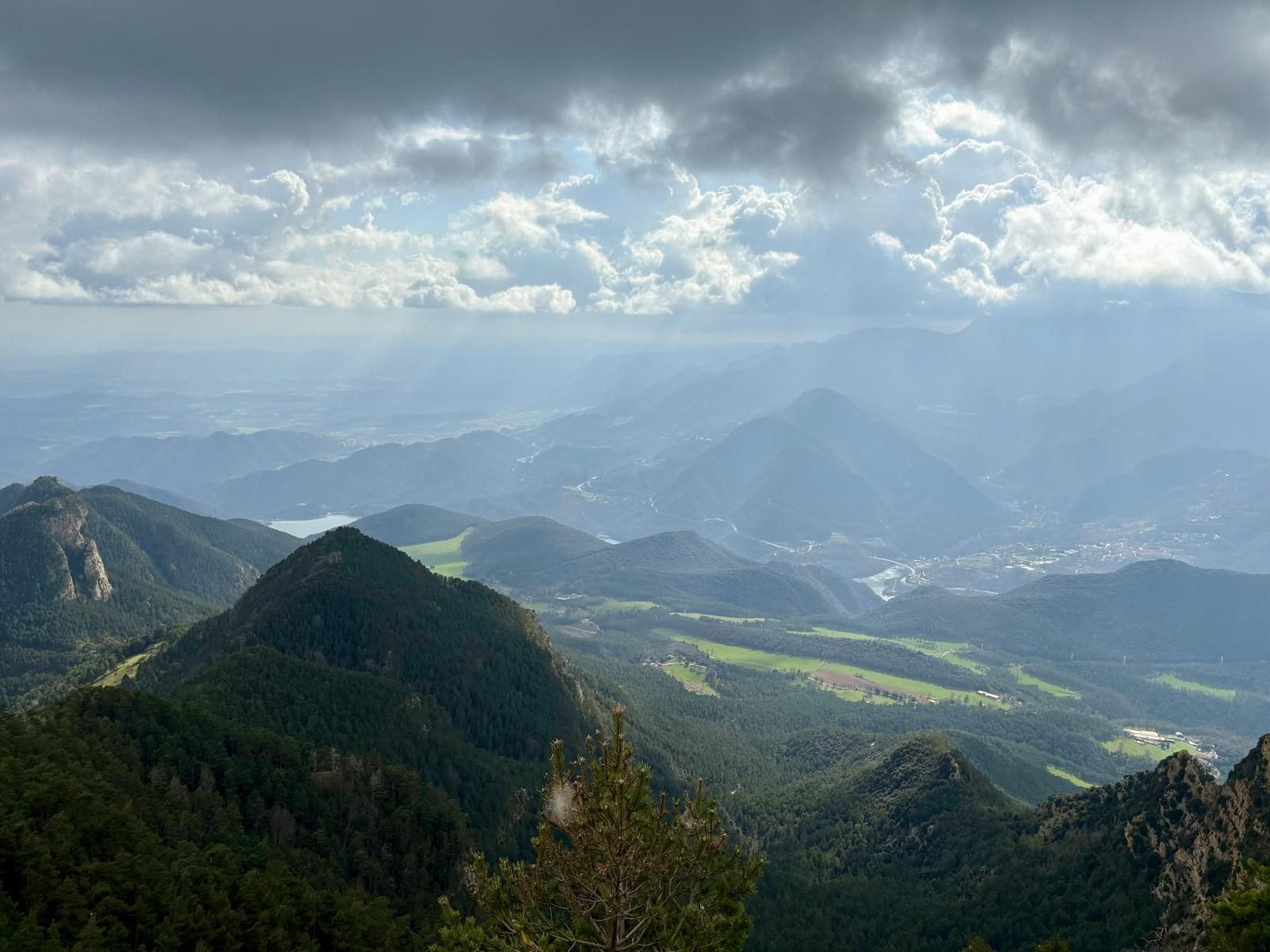 Una tempesta a la muntanya