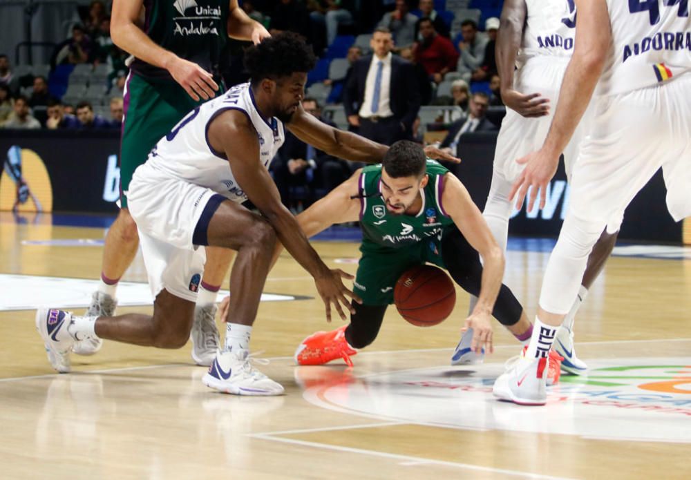 Alberto Díaz, Jaime Fernández y Rubén Guerrero aúpan al Unicaja en el último cuarto para sumar una nueva victoria europea ante el MoraBanc que deja a los verdes a un paso de los cuartos de final y con serias opciones de acabar campeón de grupo.