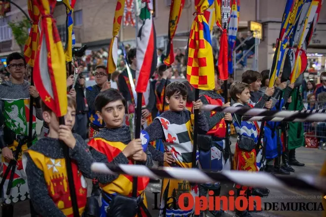 Desfile día 4 de mayo en Caravaca (salida Bando Cristiano)