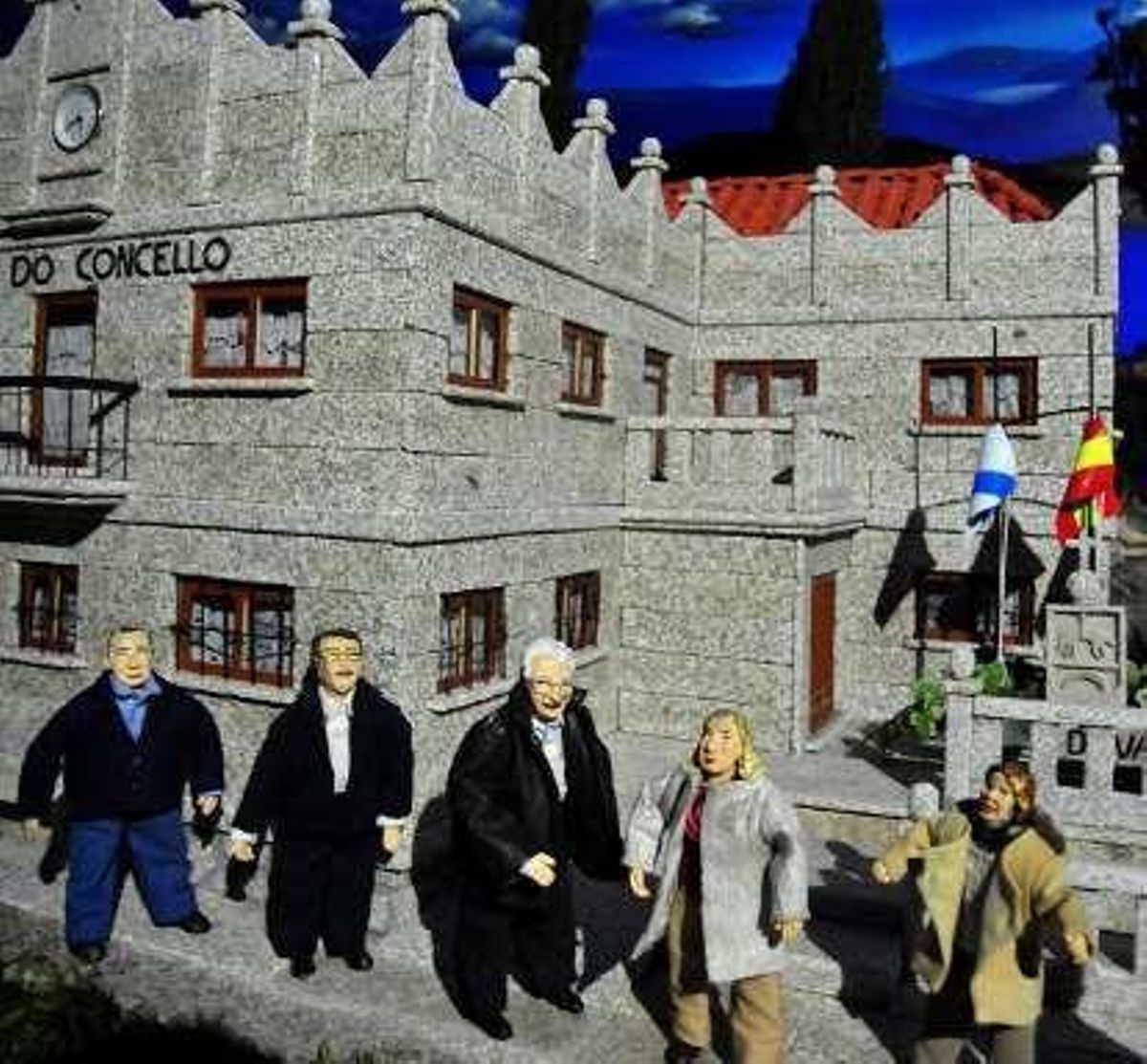 El Belén Artesanal de Valga ya desata pasiones y empieza a recibir numeroso público de toda Galicia