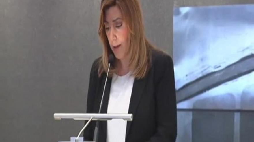 Susana Díaz: &quot;Si alguien ha defraudado, tendrá que pagarlo&quot;