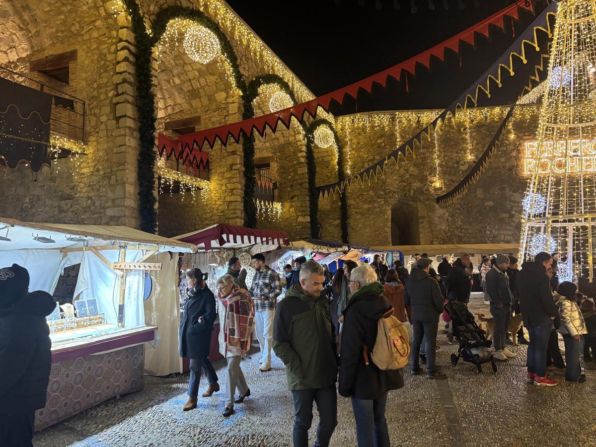 El mercado de Navidad ha sido un reclamo estas navidades.