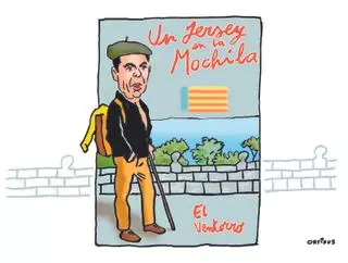 Un jersey en la mochila