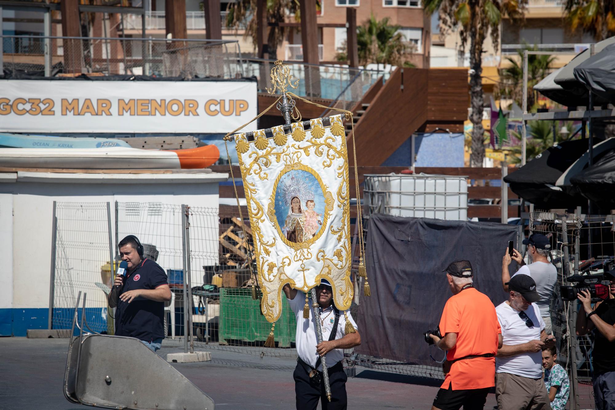 Procesión marítima de la Virgen del Carmen