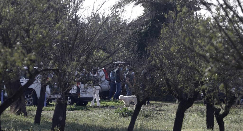 Registran una finca de Binissalem en busca del cadáver de un hombre asesinado