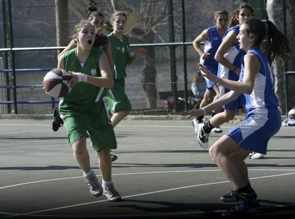 BALONCESTO: Maristas-Helios (liga de escuelas) / St Casablanca-Helios (preinfantil femenino)  / Compañía de María-Helios (benjamín femenino)  / Alierta-Helios (alevín femenino B)