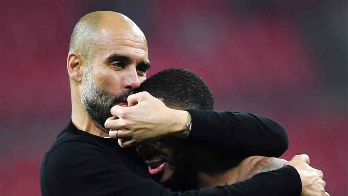 Guardiola felicitó a Sterling