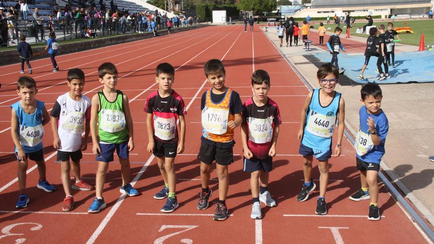 La pista de Son Castelló acogió la Final de los Jocs Escolars sub-8 y sub-10