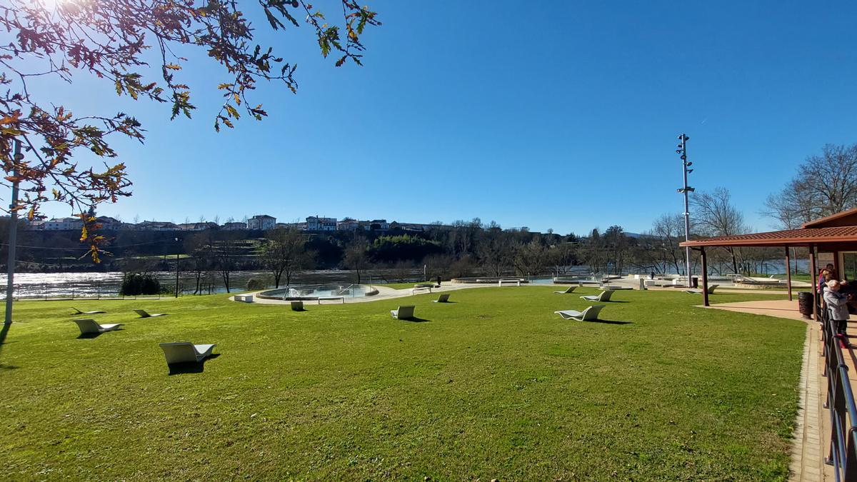 Vista de las termas de Salvaterra / Alberto Blanco