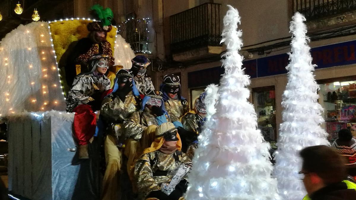 Una imatge de la cavalcada de Sant Vicenç de Castellet del 2020