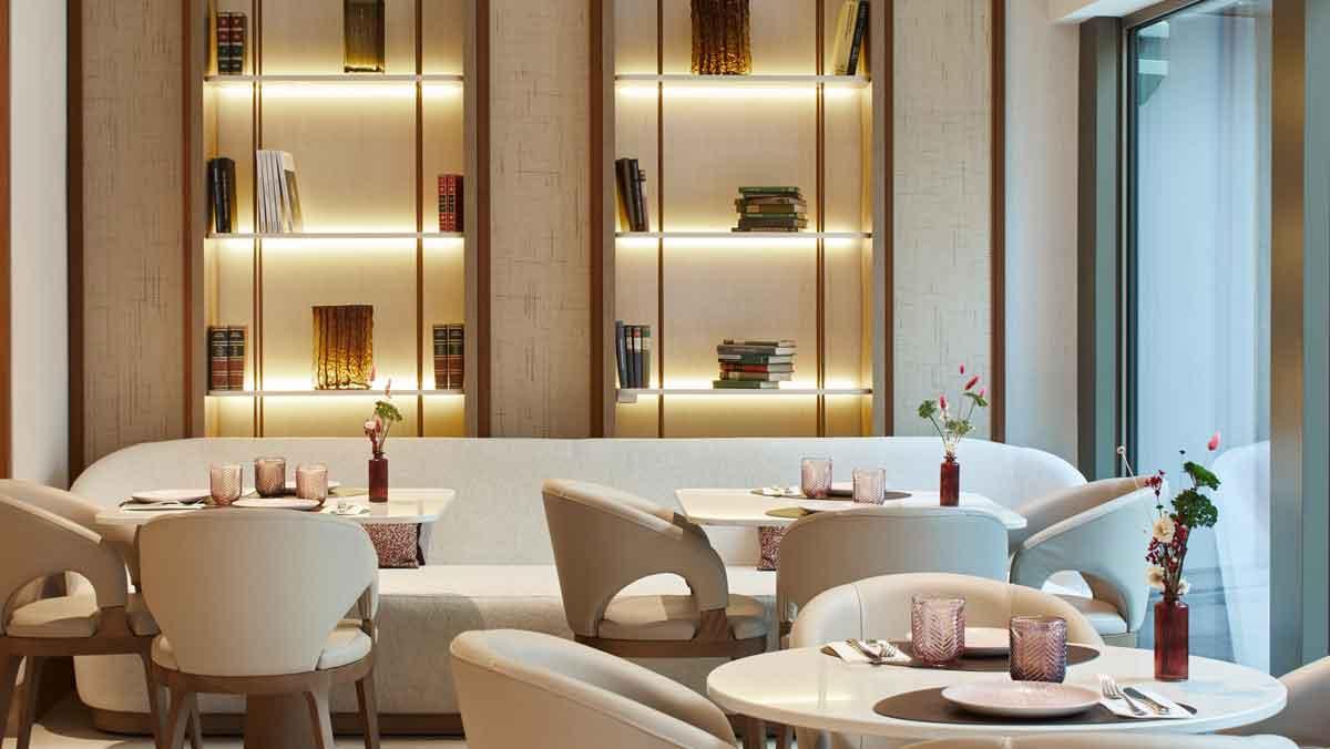 El restaurante del hotel.