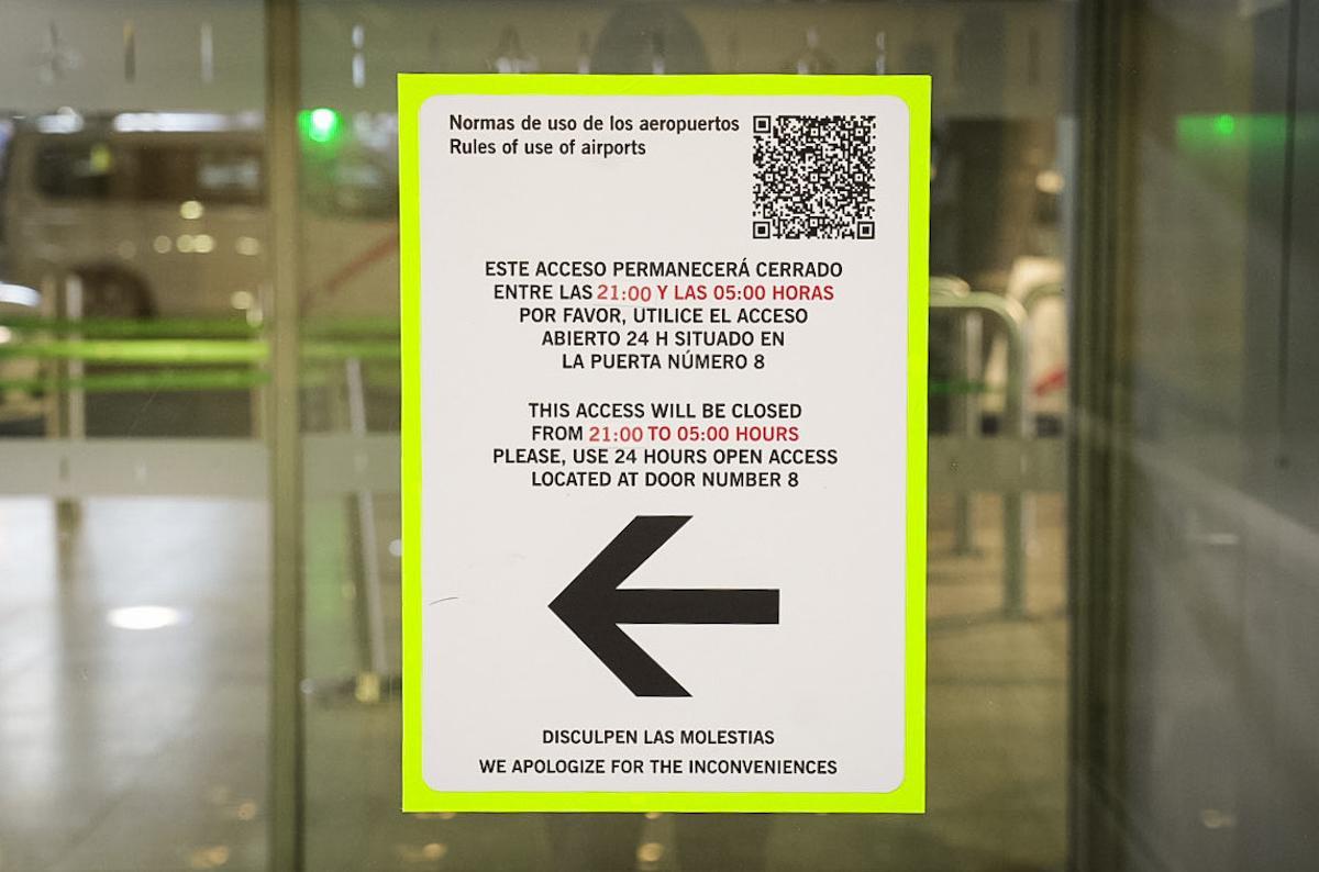 Accesos cerrados