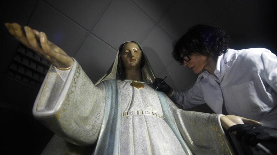 Vistabella recupera la Virgen de Fátima