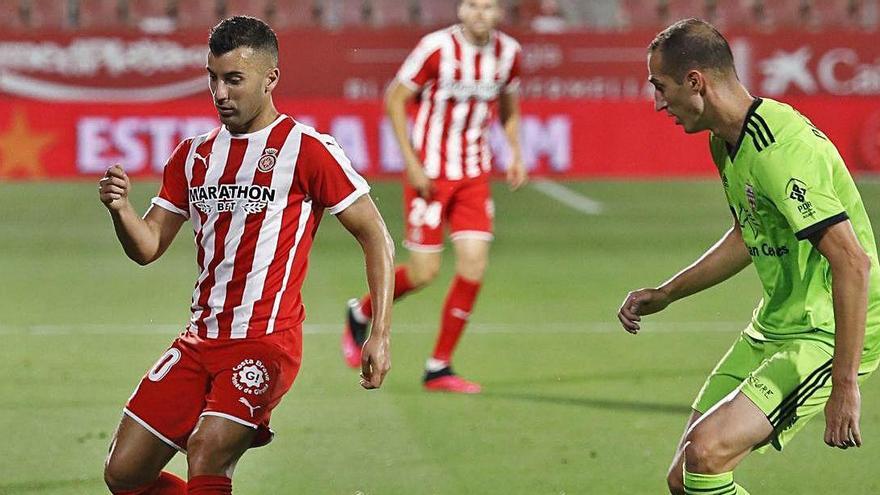 Una acció del Girona-Almeria d&#039;aquesta temporada