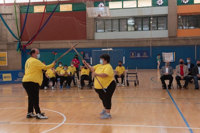 I Campeonato de Lucha del Garrote Adaptada de Gran Canaria