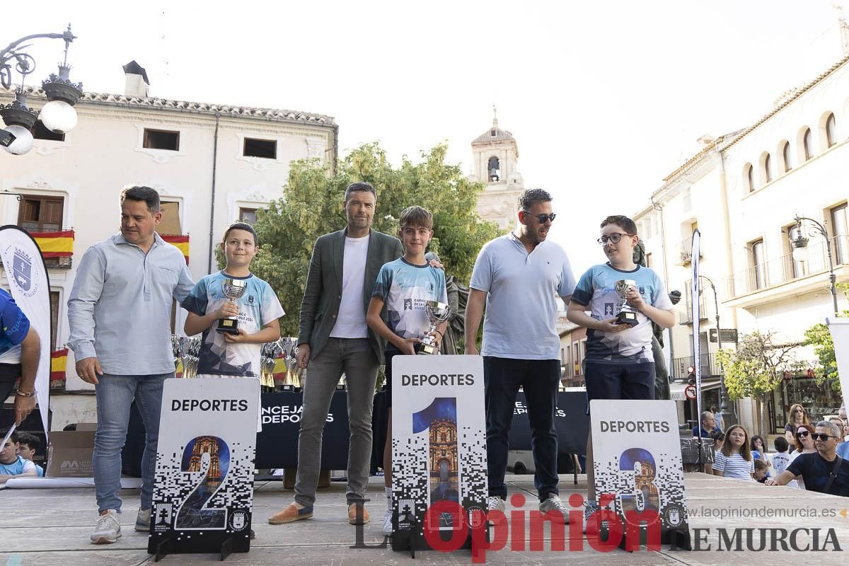 Clausura de las Escuelas Municipales Deportivas de Caravaca