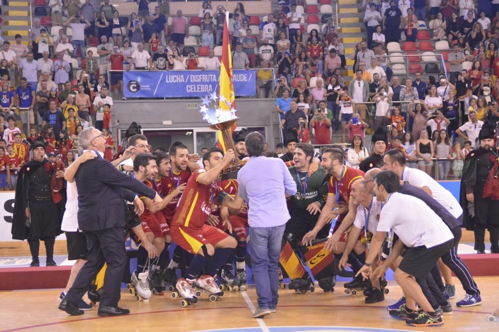 España gana el Europeo de Hockey en A Coruña