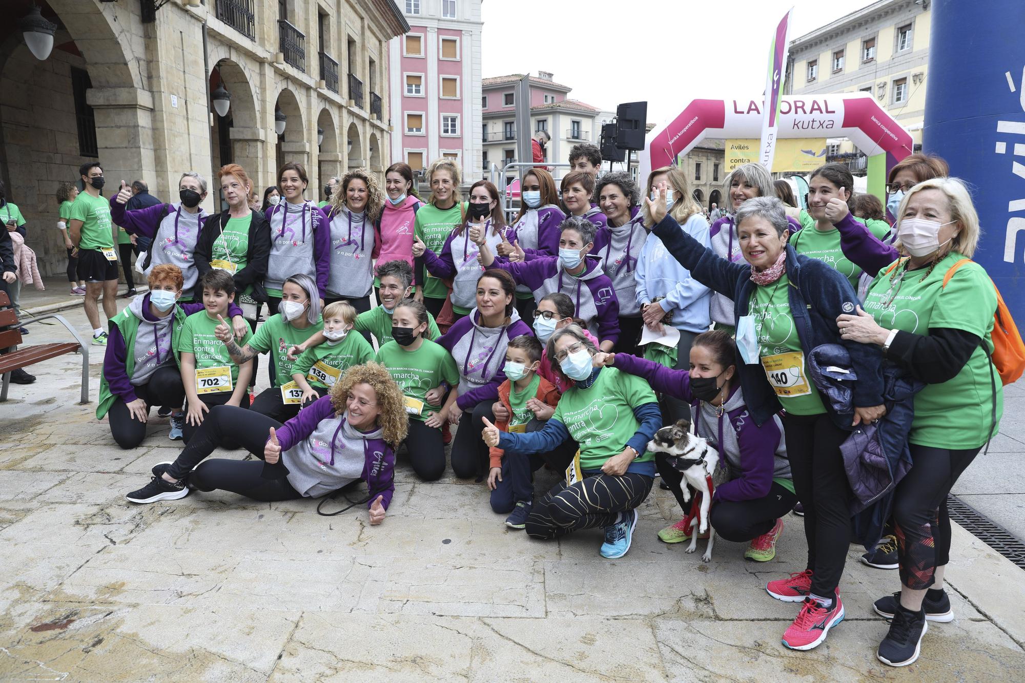 Marcha contra el cáncer de Avilés