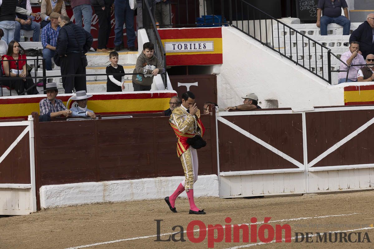 El torero de Cehegín, Antonio Puerta, en la corrida clasificatoria de la Copa Chenel de Madrid