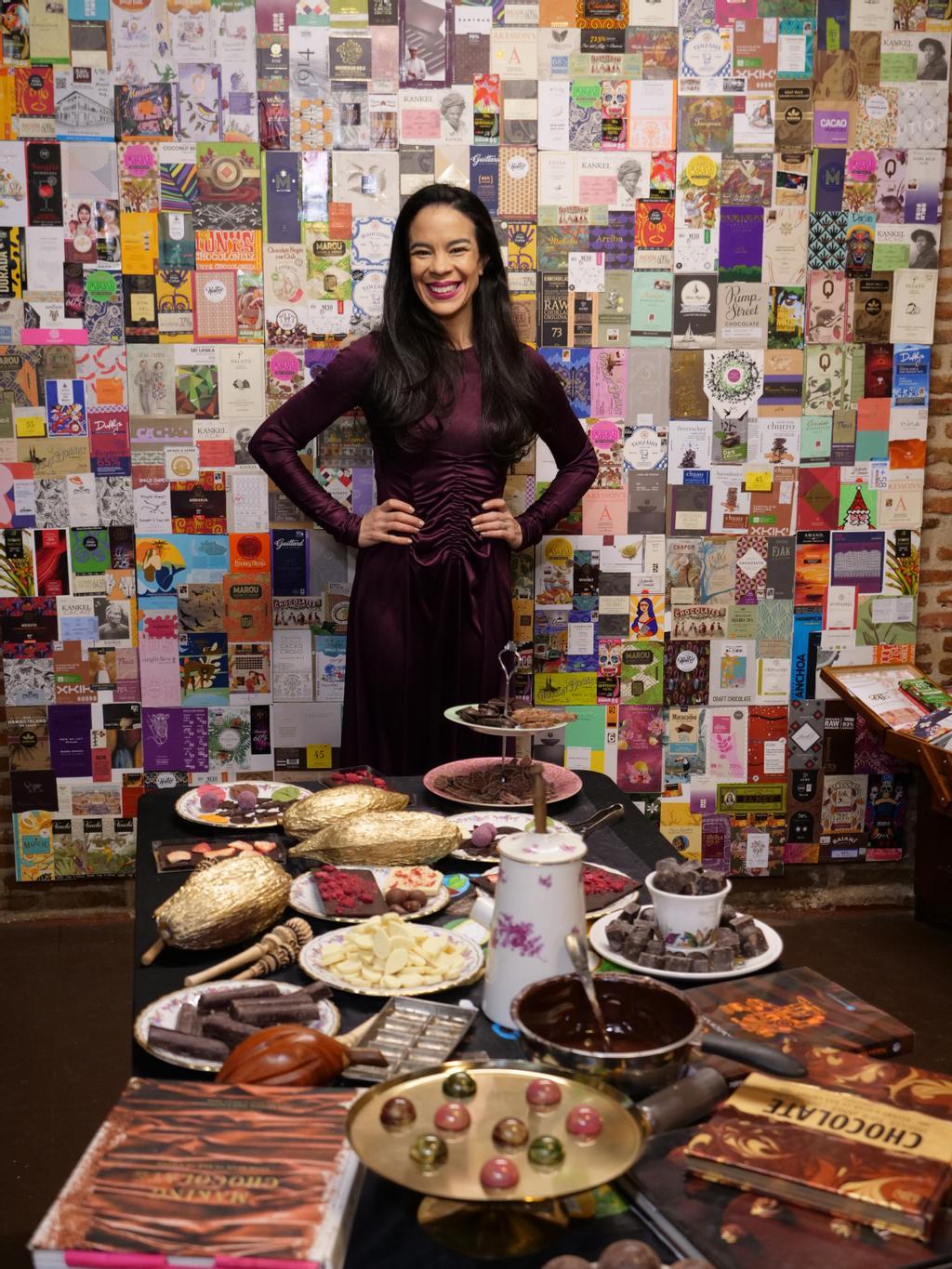 Helen Chocolate organiza experiencias en torno al cacao en el centro de Madrid.