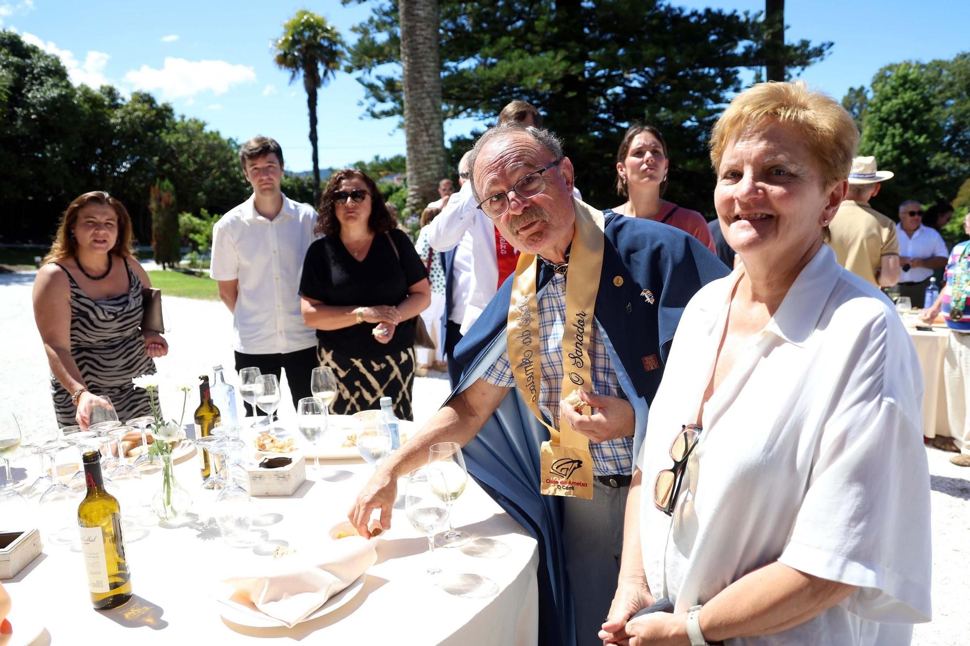 Un momento del XVII Capítulo da Orde da Ameixa de Carril.