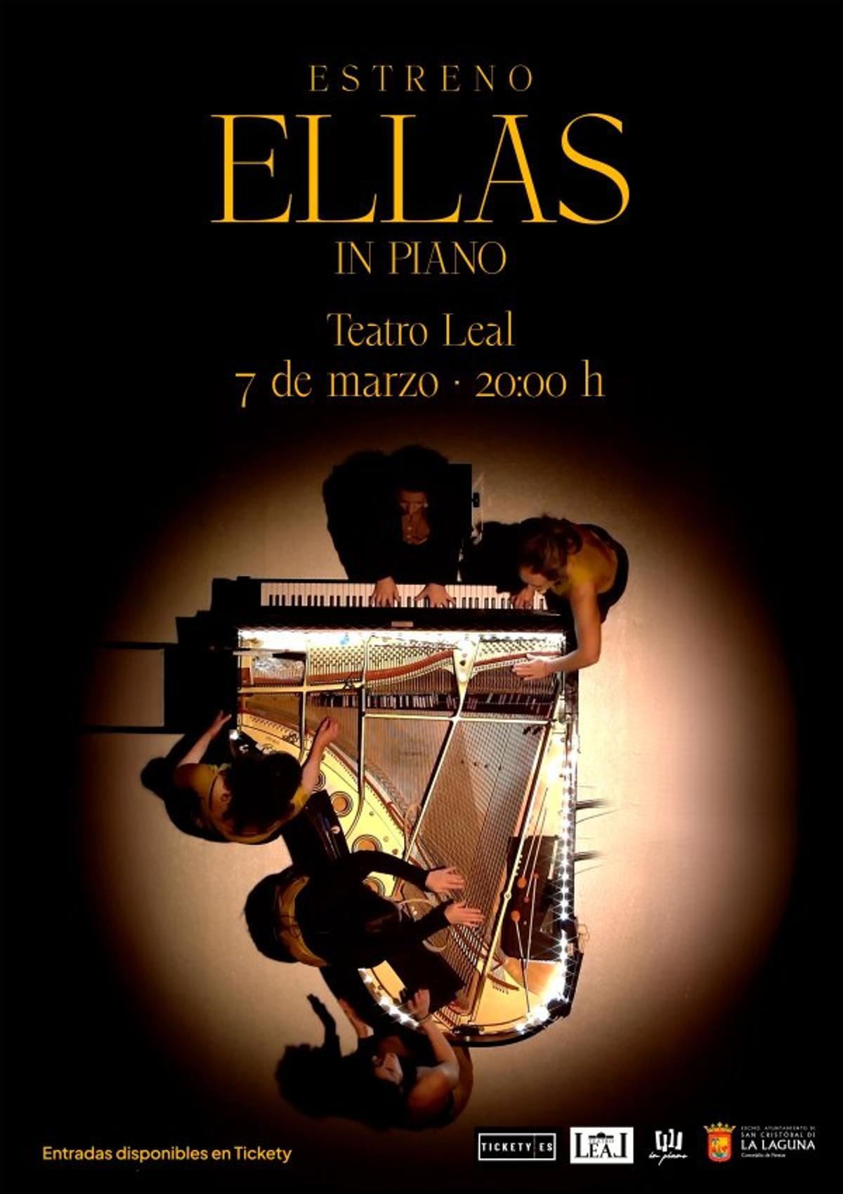 'Ellas' de In Piano, este sábado en el Teatro Leal.