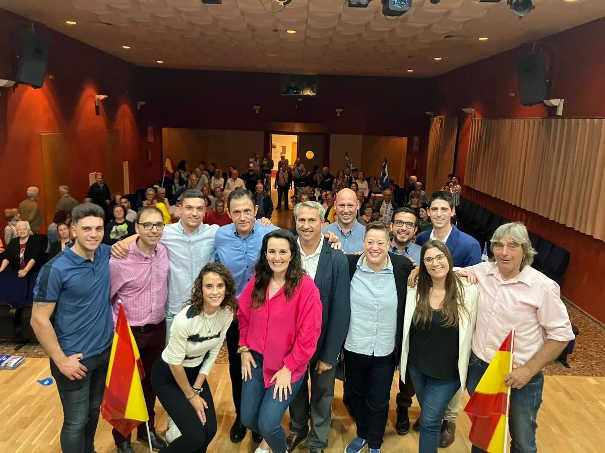 Primeros actos de campaña en la Costera y la Vall Primeros actos de campaña en la Costera y la Vall