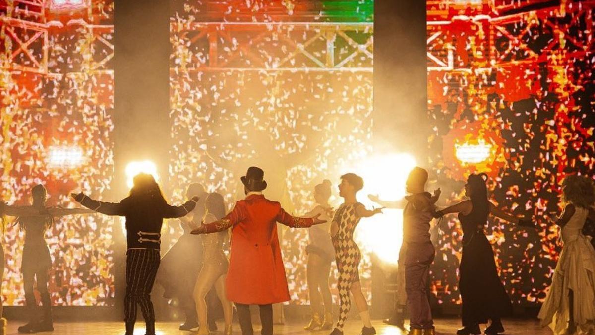 Una de las imatges del 'Gran Show' el musical