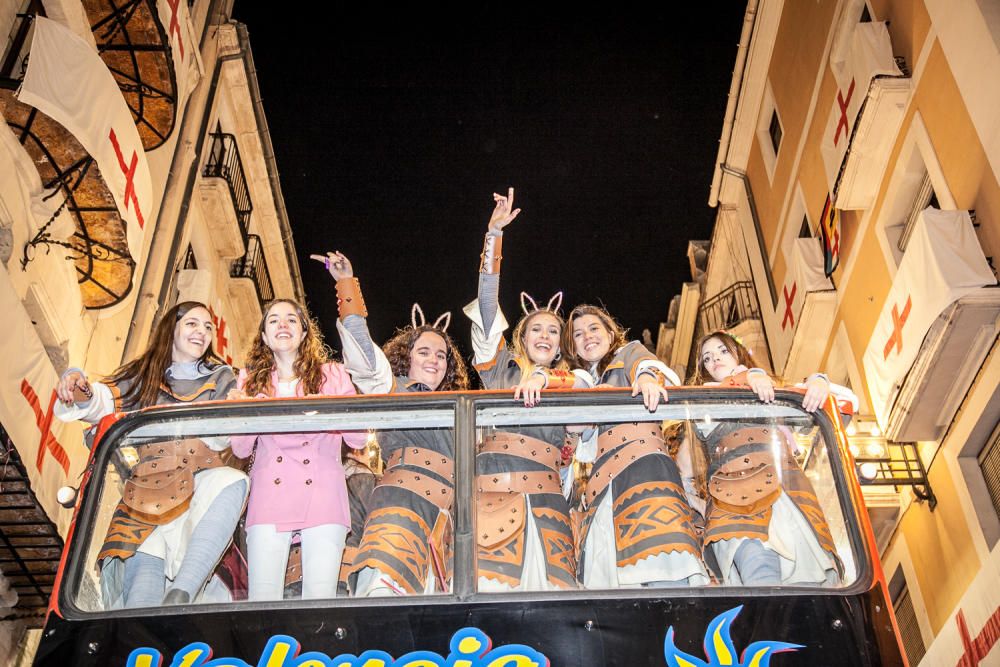 Animada Retreta en las Fiestas de Alcoy