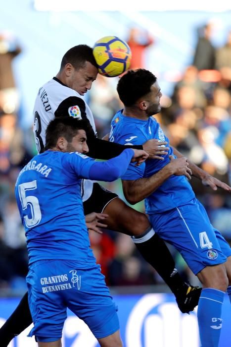 Getafe - Valencia, en imágenes