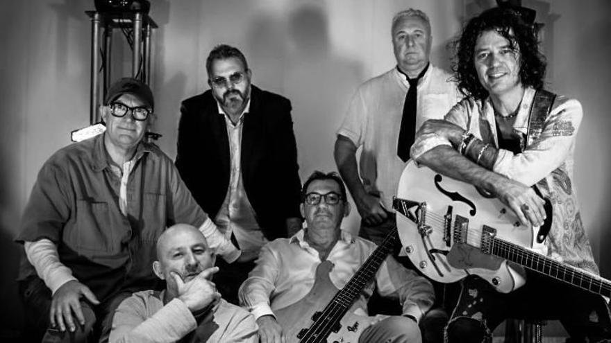 El grupo Montenegro, con Guillem Sansó, su cantante y compositor, el primero por la izquierda