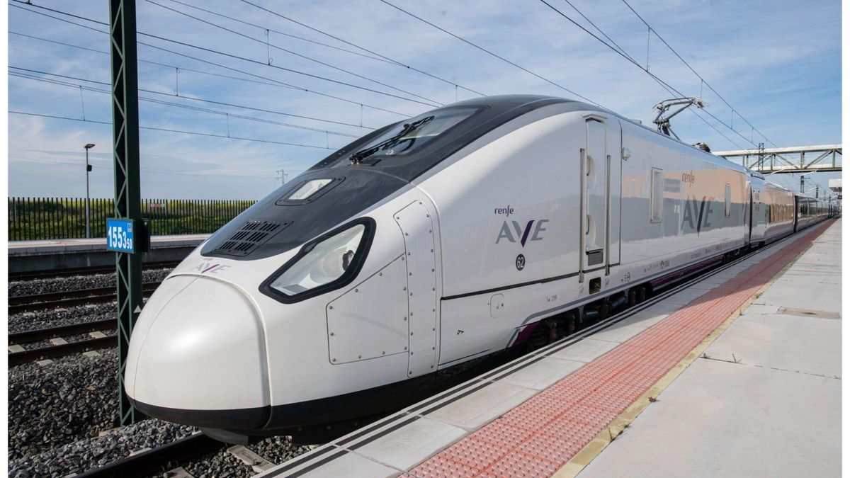 Un tren AVE.