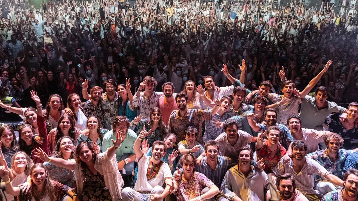 Integrantes del grupo musical Hanuka