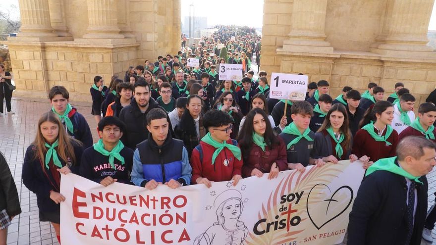 Encuentro de la Escuela Católica &#039;Soy de Cristo&#039; en el Año Jubilar de San Pelagio