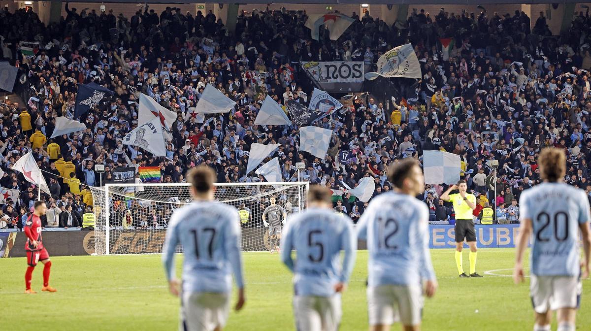 Así fue el partido Celta de Vigo - Rayo Vallecano en imágenes